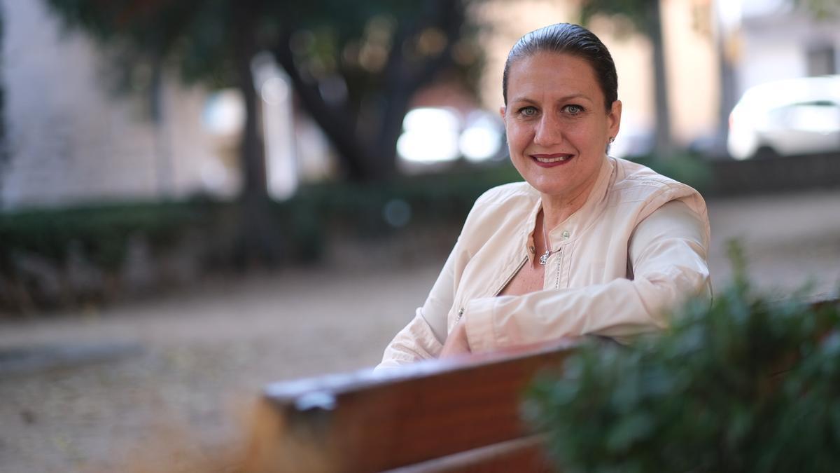 Àngela Domènech, presidenta del PP a Figueres. | BORJA BALSERA