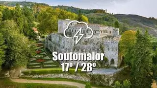El tiempo en Soutomaior: previsión meteorológica para hoy, lunes 15 de junio