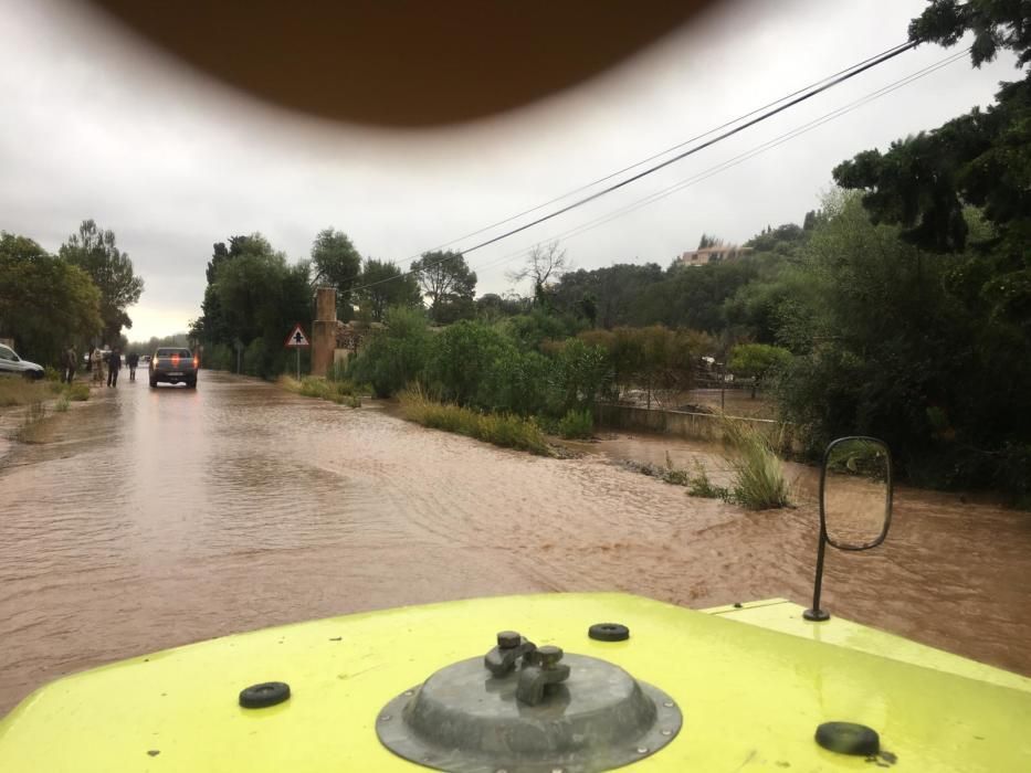 Überschwemmungen im Nordosten von Mallorca