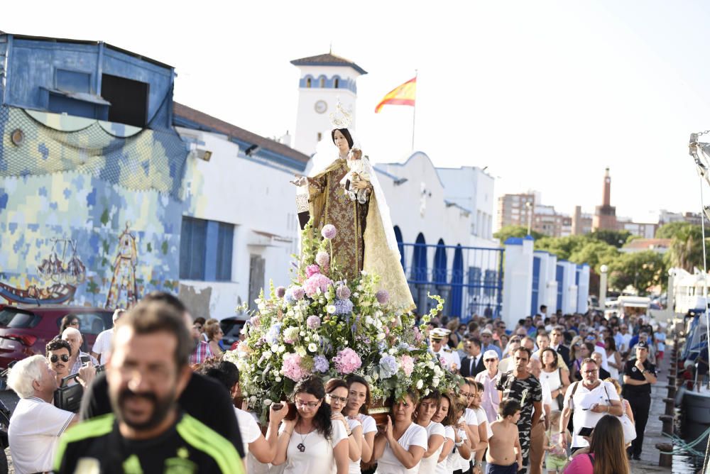 Cartagena celebra a la Virgen del Carmen