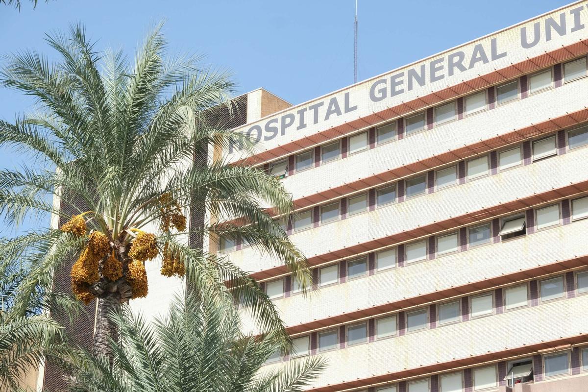 ELCHE. HOSPITAL GENERAL UNIVERSITARIO ELX, FACHADA