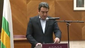 Vídeo de la dimissió de Manel Bustos com a alcalde de Sabadell.