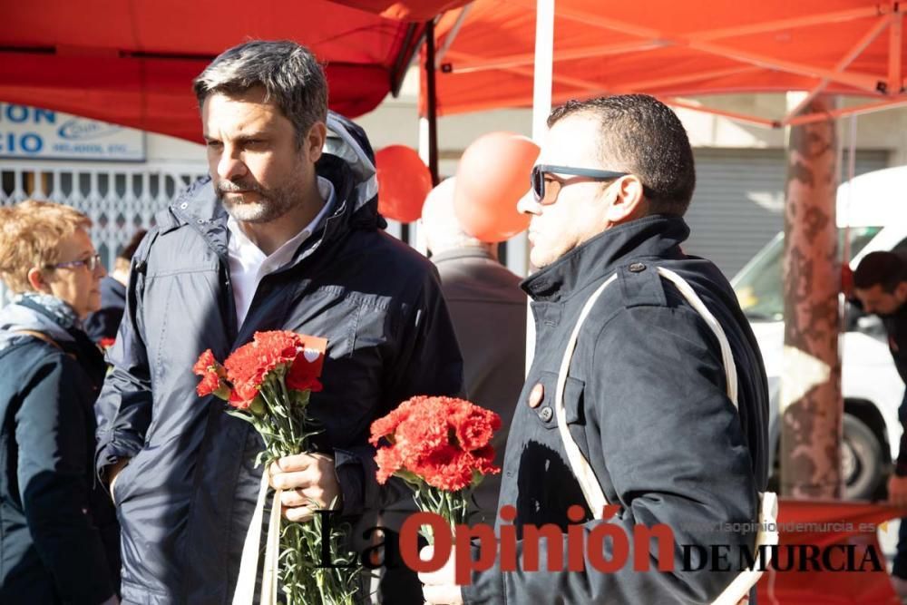 Joaquín López visita Calasparra junto al alcalde J
