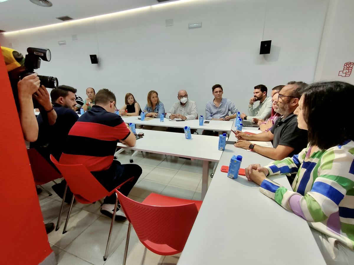 Ejecutiva Provincial del PSOE de Cáceres.