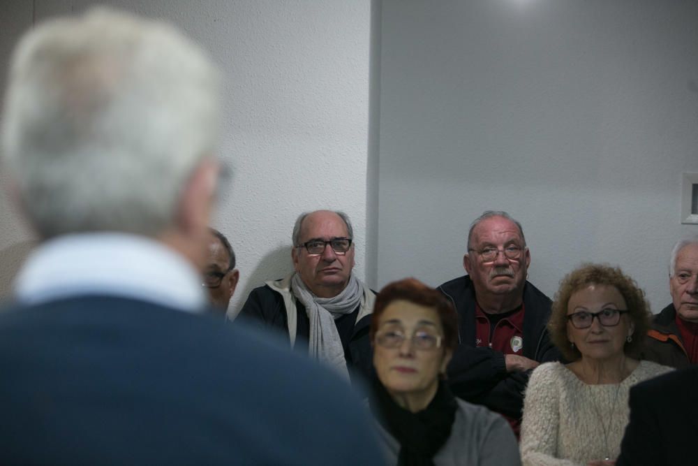 José Asensi presenta su precandidatura a las primarias del PSPV en Alicante