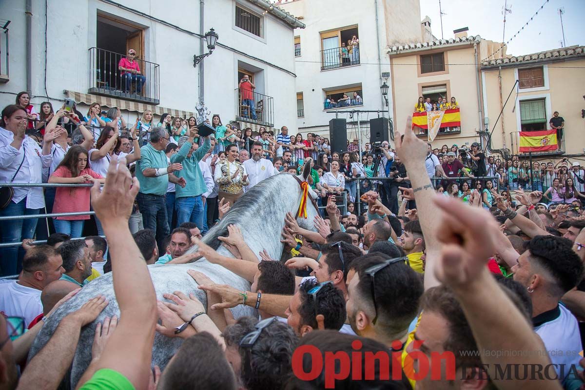 Entrega de premios del concurso morfológico de los Caballos del Vino de Caravaca