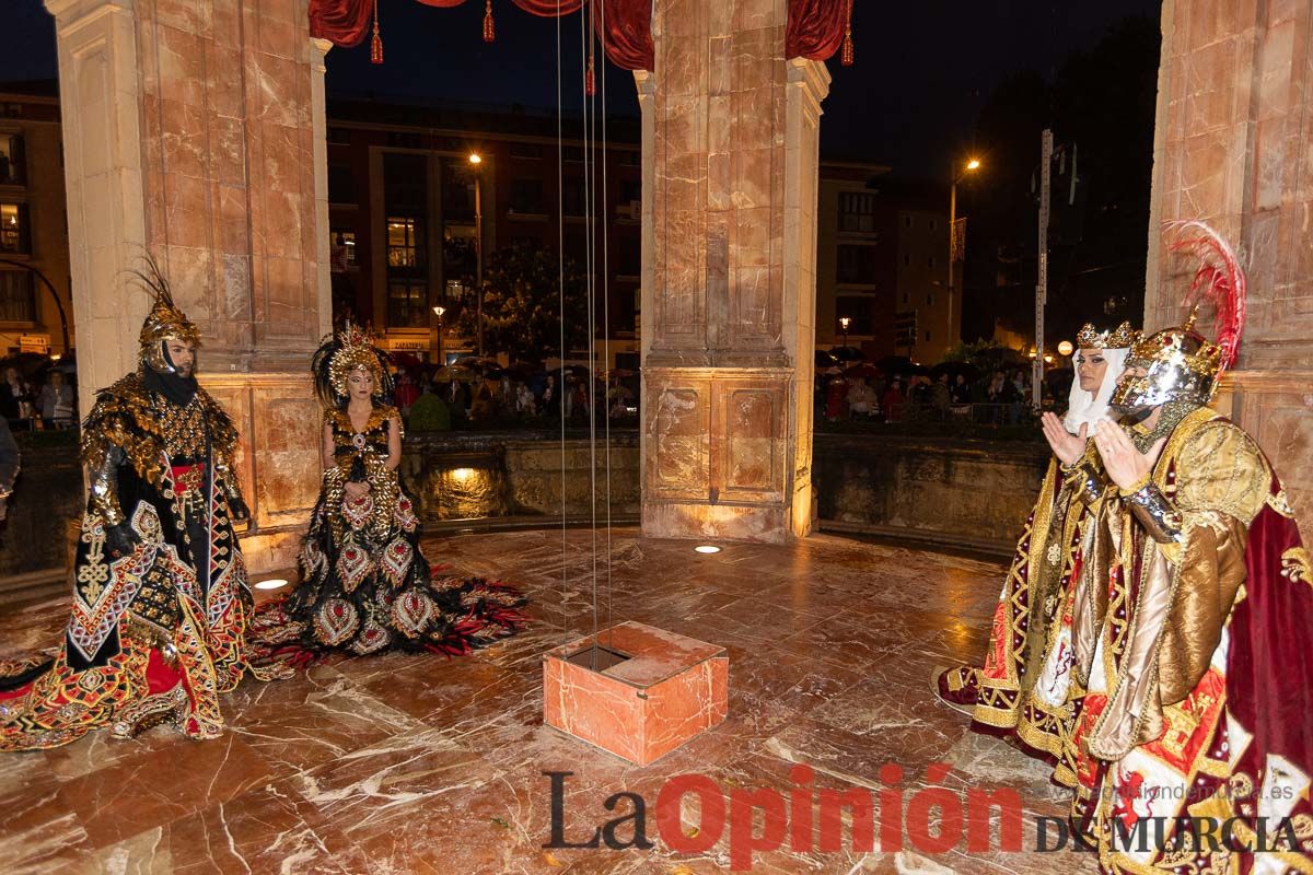 Desfile de Moros y cristianos y parlamento en las Fiestas de Caravaca