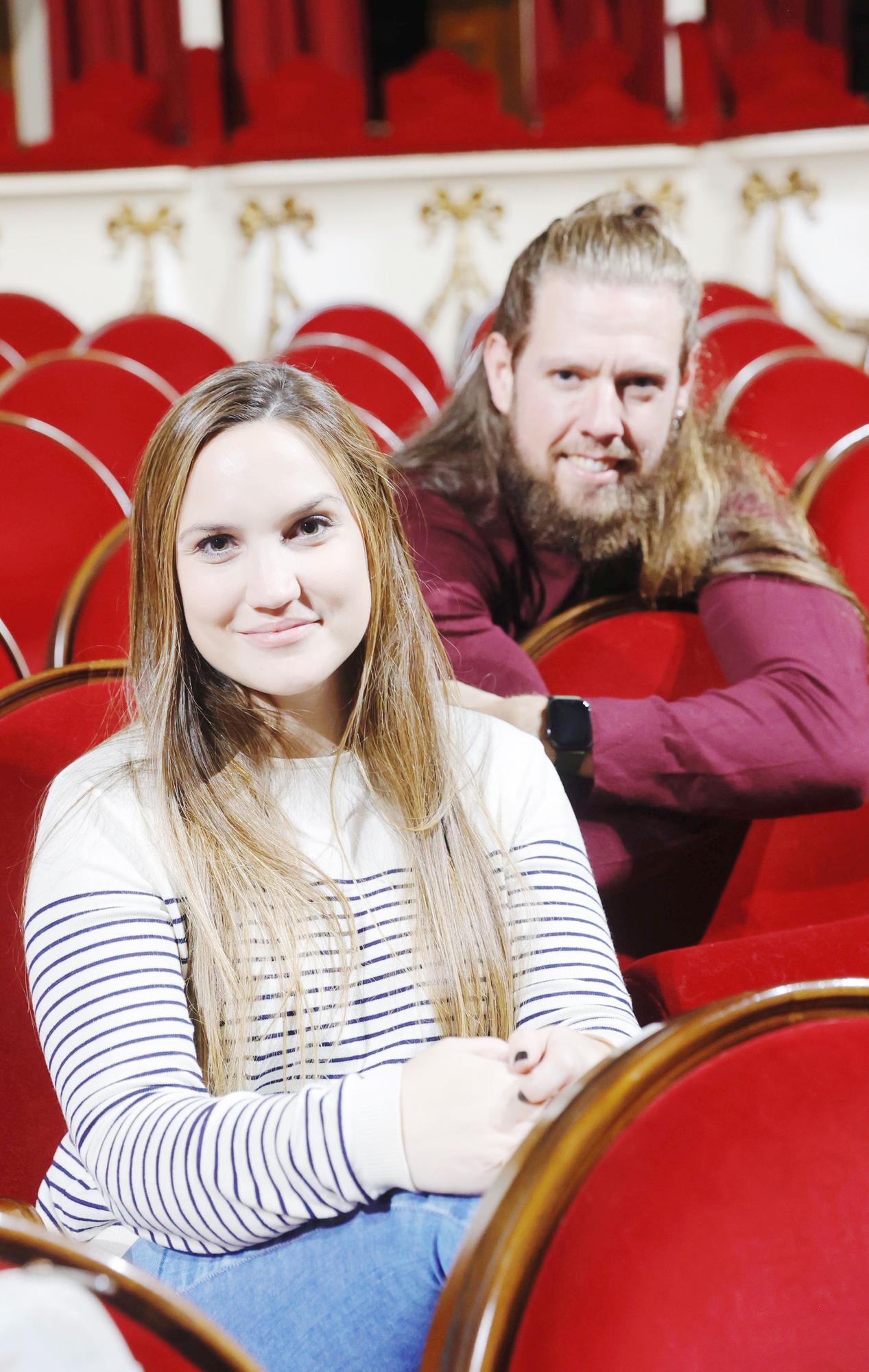 Ensayo de la ópera Don Giovanni en el teatro Campoamor