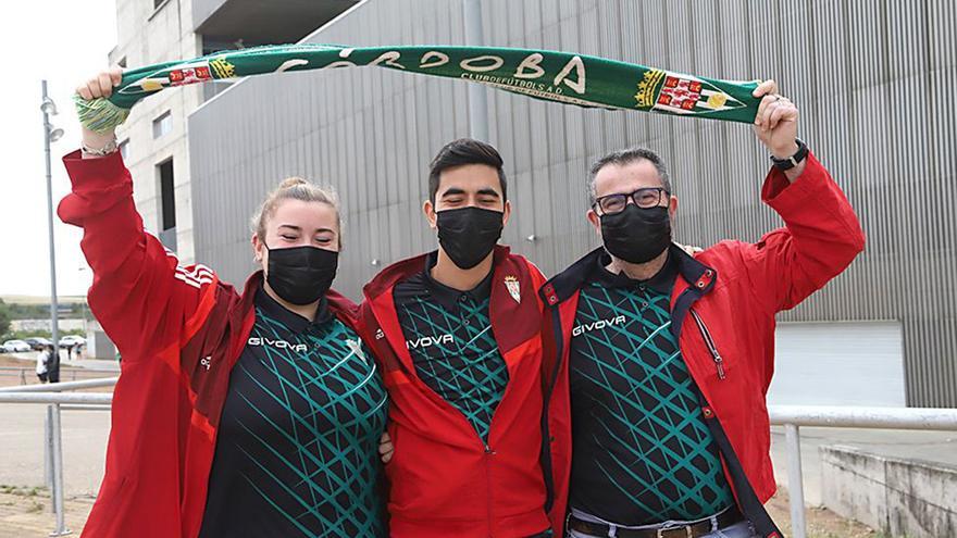 Aficionados del Córdoba CF en el último partido de la pasada temporada.