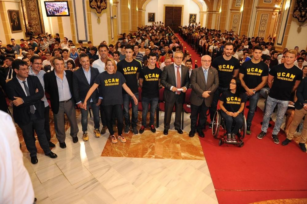 La UCAM vuelve a reunir a sus olímpicos