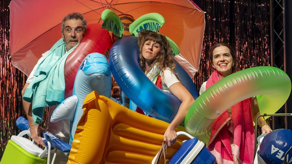 Una escena de 'Postals' que se presenta en el Teatro Rialto este fin de semana.