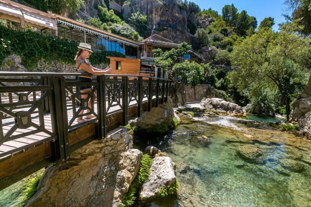 Las Fuentes del Algar reabren con aforo limitado