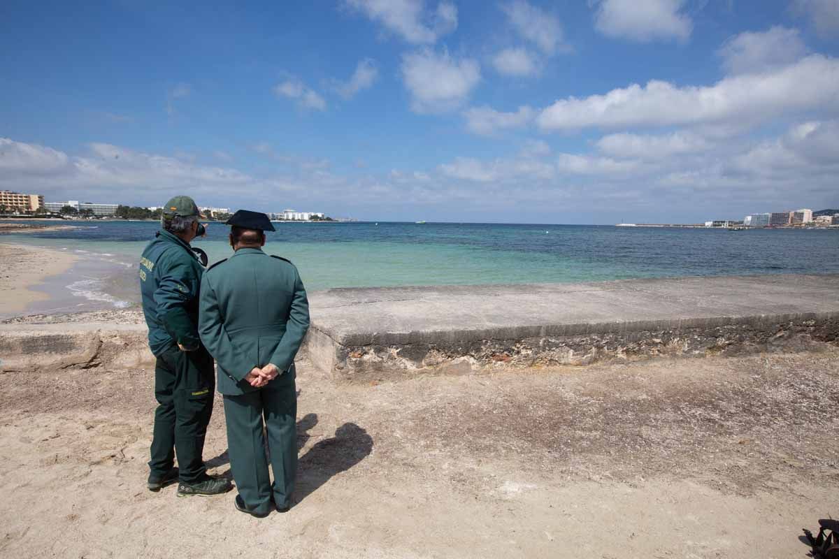 Sant Josep inicia la retirada de 156 muertos del fondo de la bahía