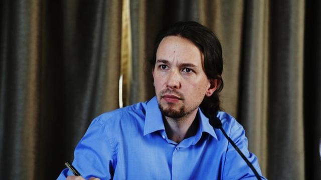 El líder de Podemos, Pablo Iglesias, en Madrid.
