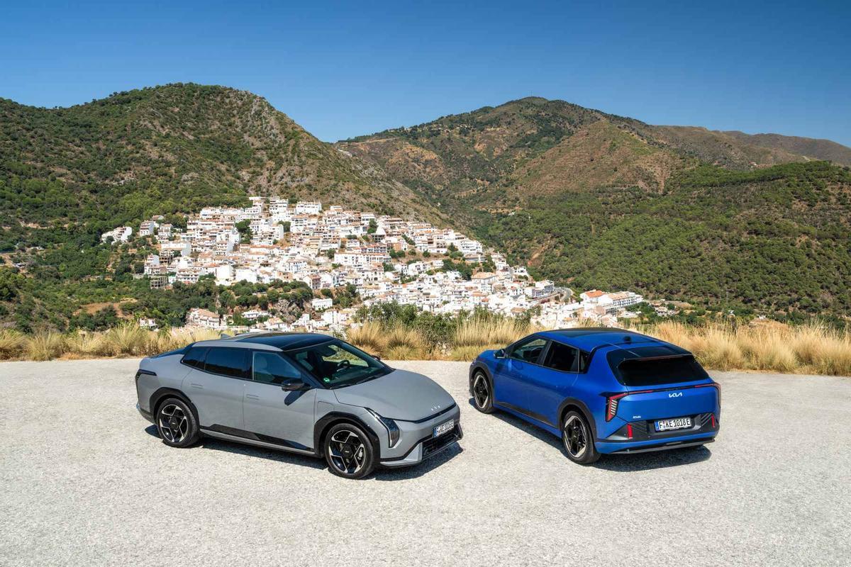 Dos carrocerías para el Kia EV4, con una diferencia de 30 centímetros de largo.