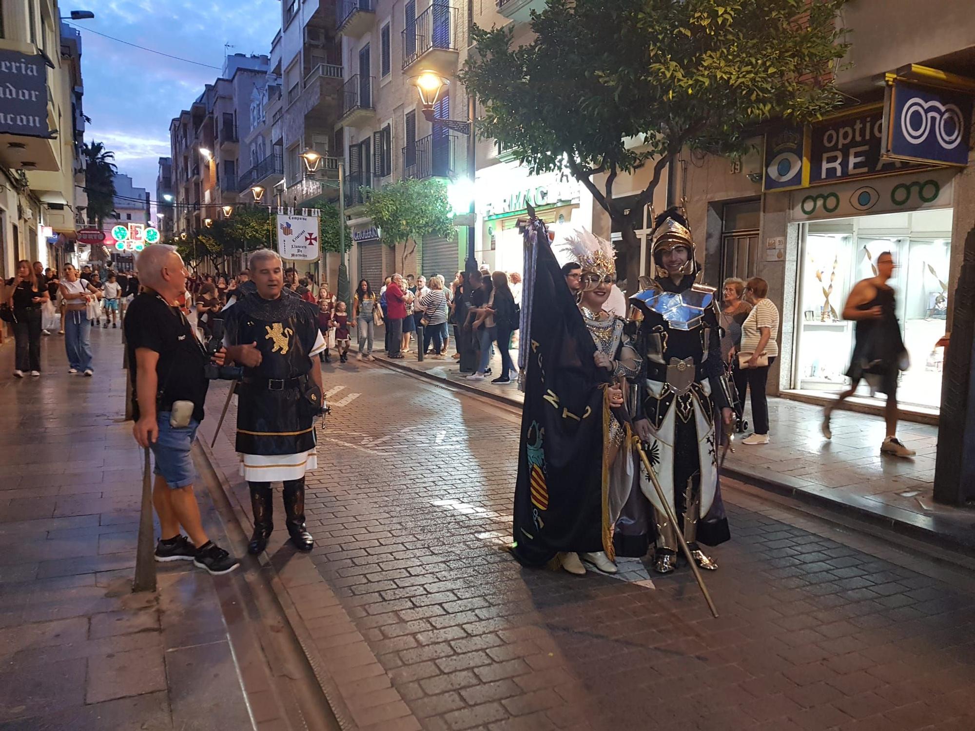 Así fue el 'Despullament' de los Moros y Cristianos de Sagunt