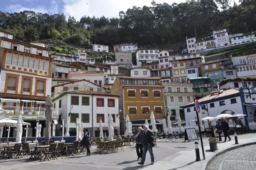 Este es el estado de las casas del anfiteatro de Cudillero