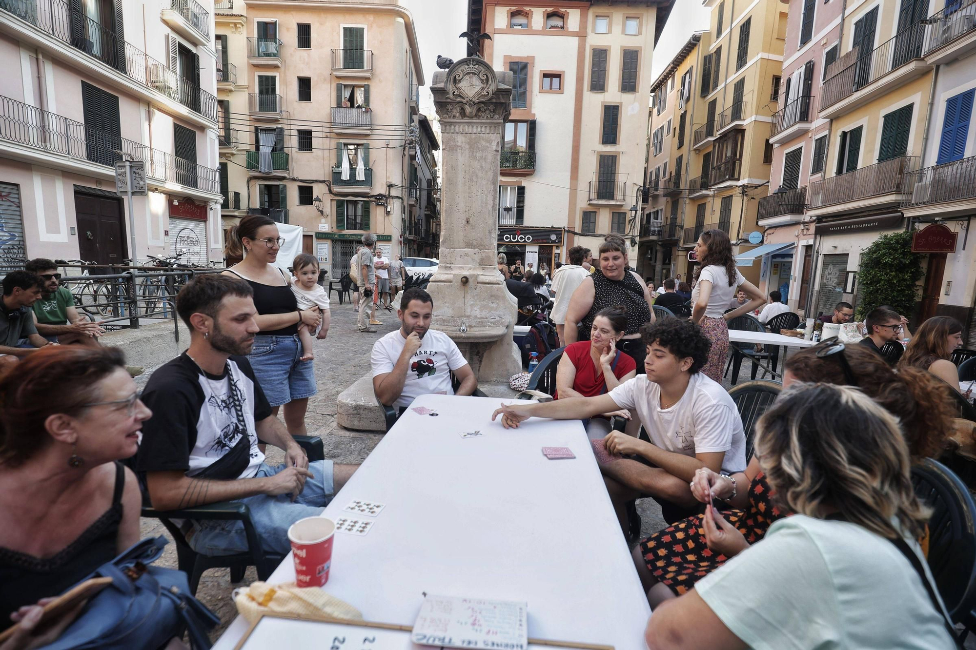 Truc en las plaza d'en Coll de Palma