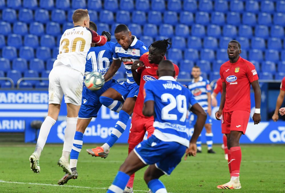 El Dépor remonta in extremis y deja al Fuenlabrada sin 'play off'.