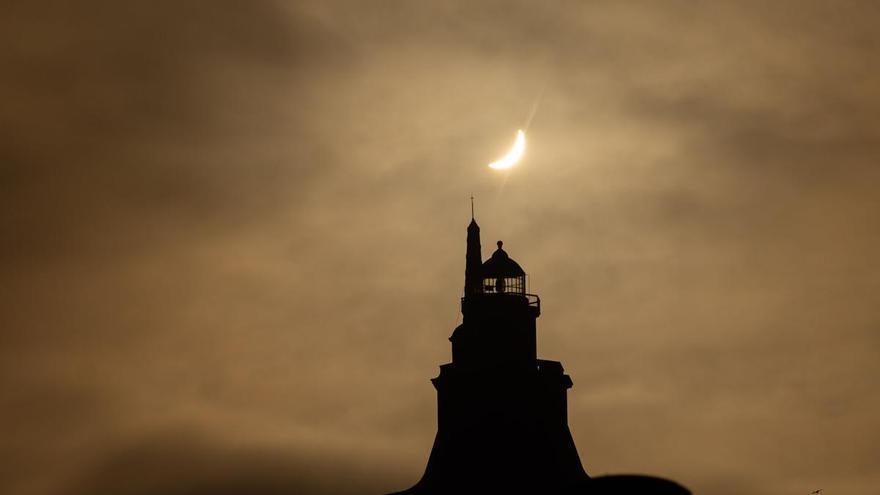 76 segundos de oscuridad que hicieron historia en A Coruña: un eclipse inolvidable