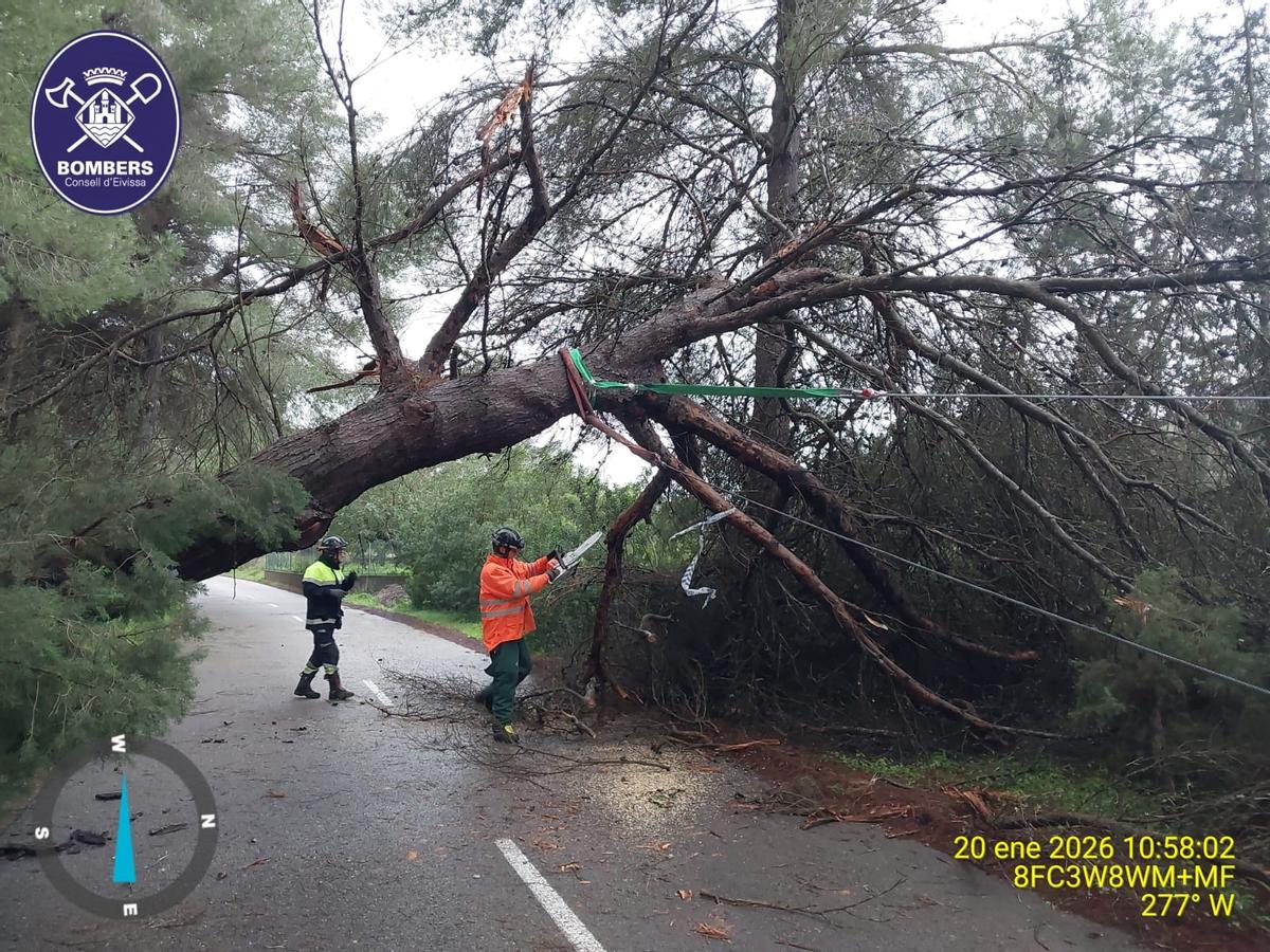 Un servicio de los bomberos.