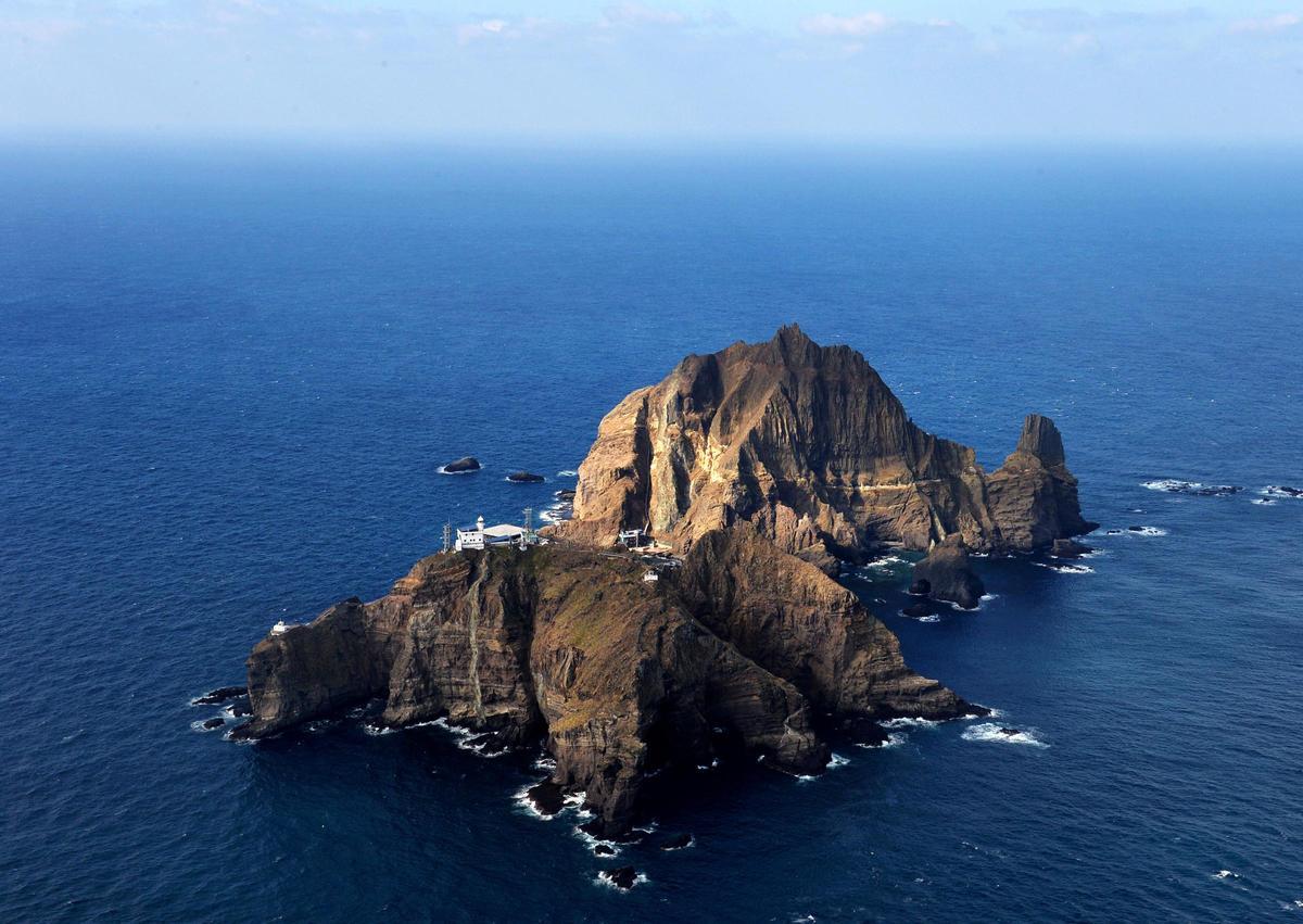 Isla Dokdo en Japón
