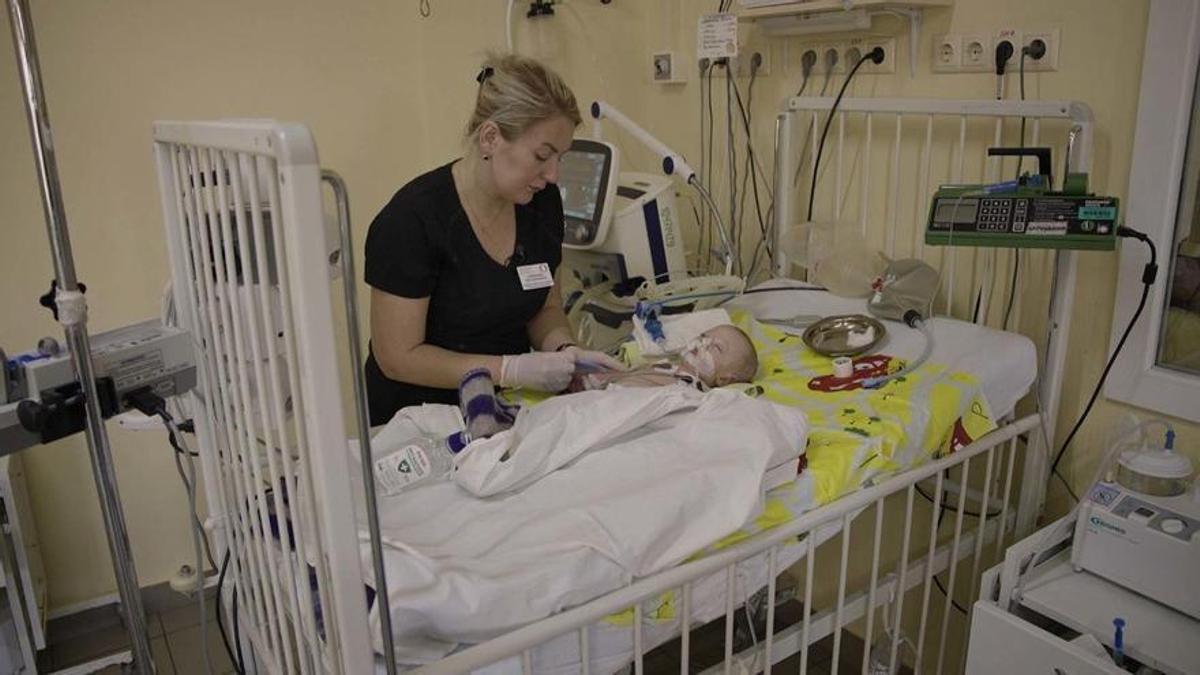 Imagen del documental 'Ucrania: diario de guerra de una pediatra'.