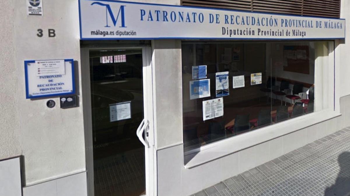 Una oficina del Patronato de Recaudación de la Diputación.