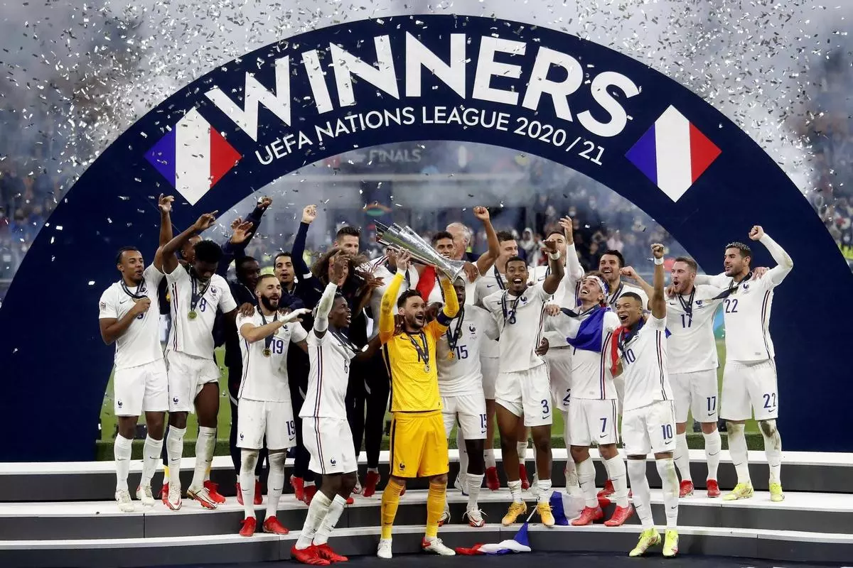 Final de la Liga de Naciones: España - Francia, en imágenes