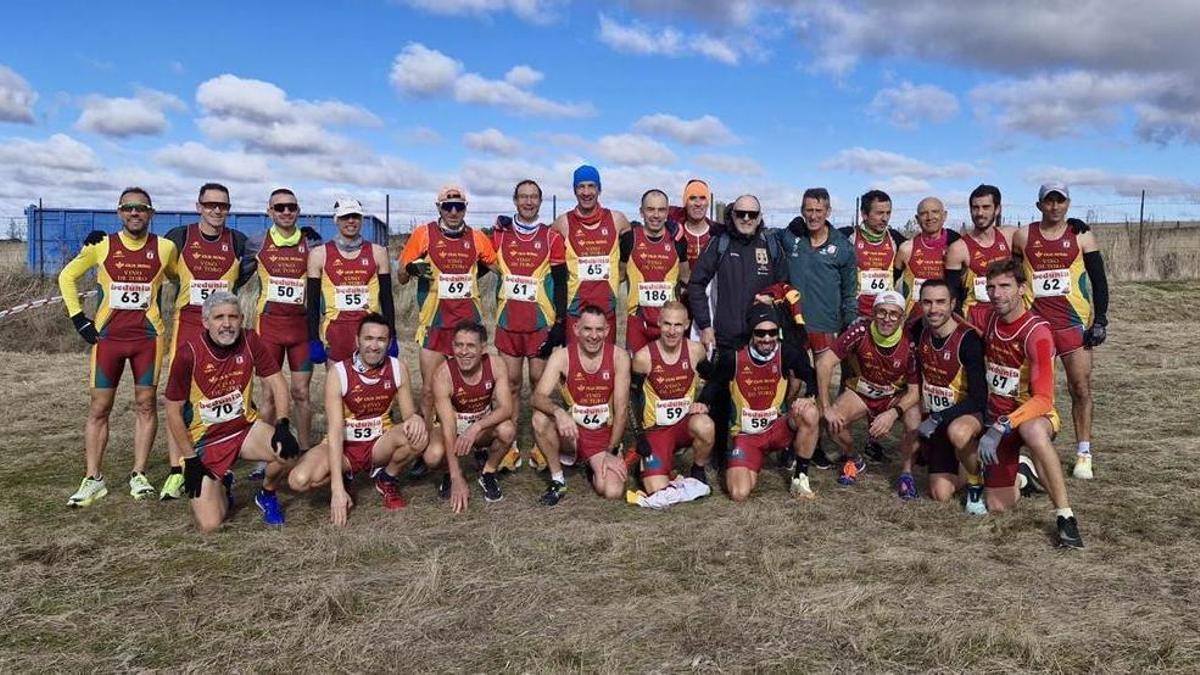 Corredores máster del Vino de Toro Caja Rural desplazados a Peñaranda.