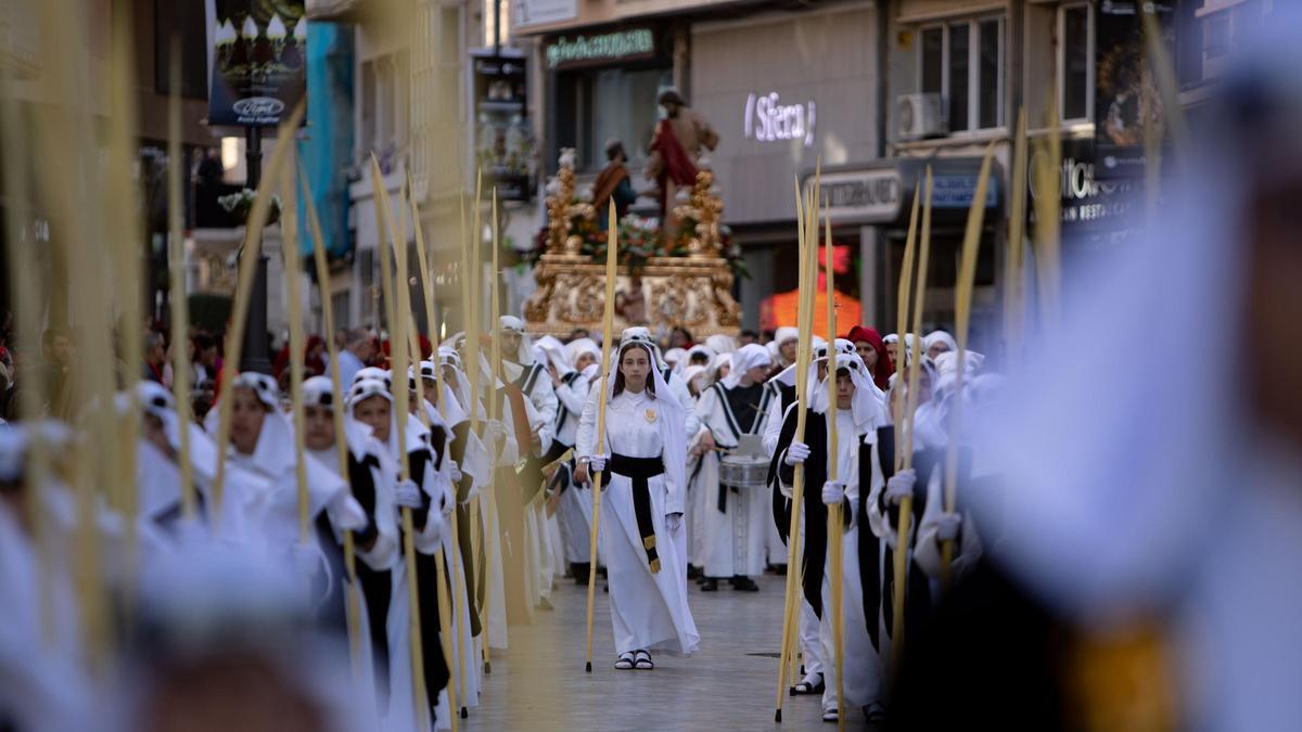 Procesión de Domingo de Ramos en Cartagena