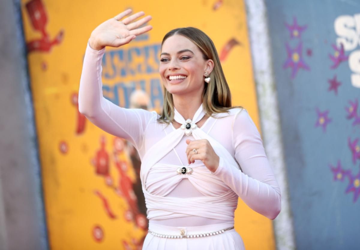 Margot Robbie, en la presentación de 'Escuadrón Suicida'