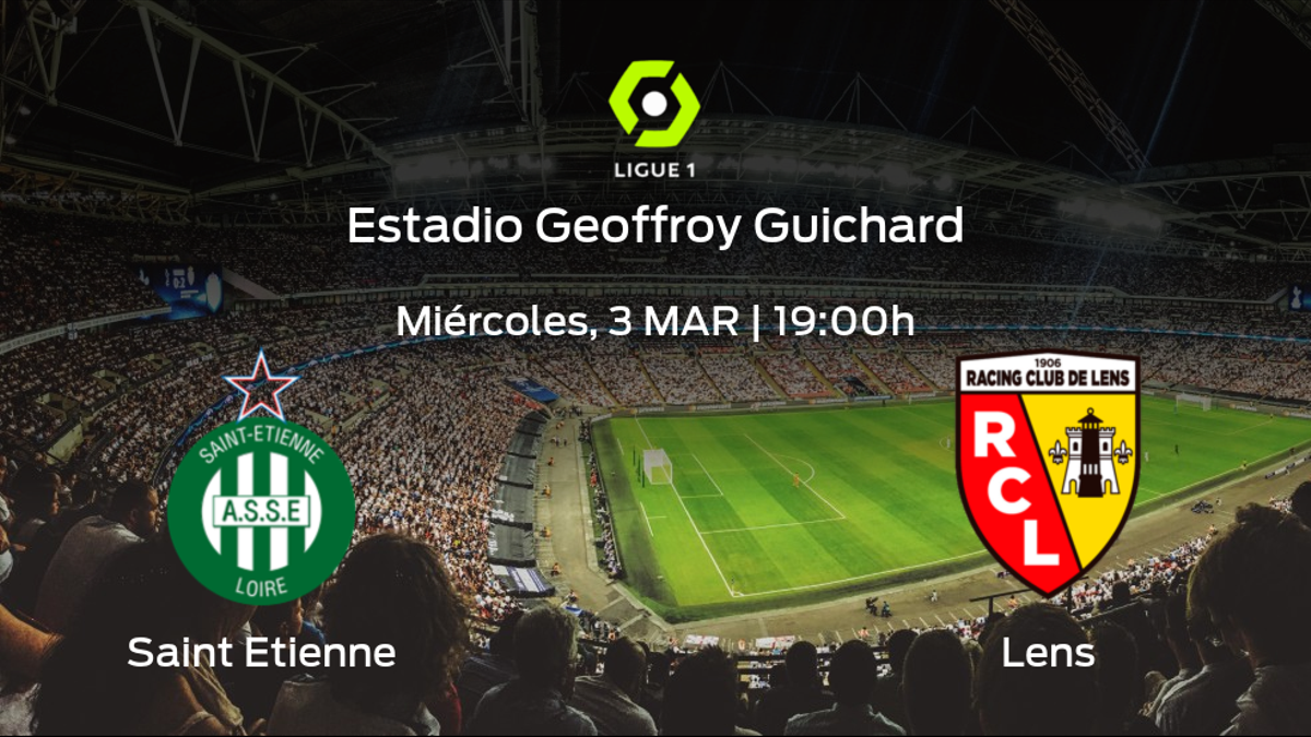 Jornada 28 de la Ligue 1: previa del encuentro AS Saint Etienne - Racing de Lens