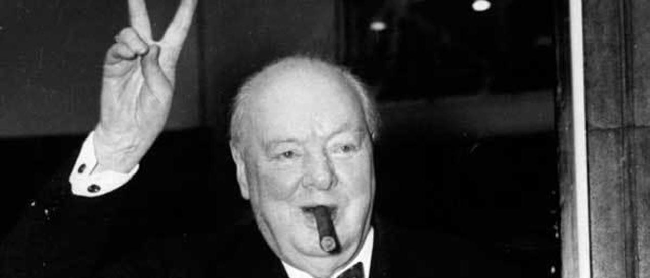 San Winston Churchill de la Cámara de los Comunes