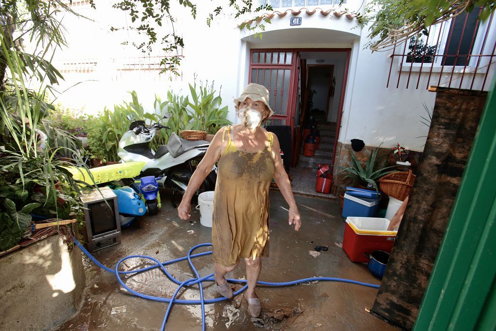 Estas son las imágenes que deja la DANA a su paso por Águilas