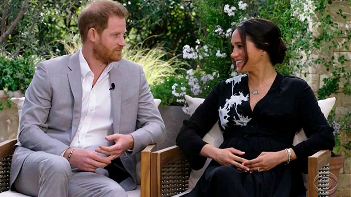 La Casa Real británica reacciona a la entrevista de Harry y Meghan Markle con Oprah