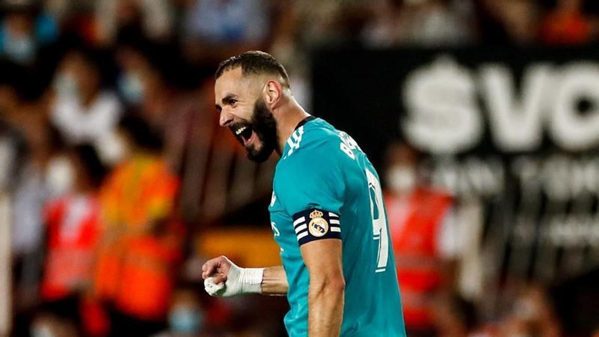 Karim Benzema es actualmente el gran referente del Real Madrid.