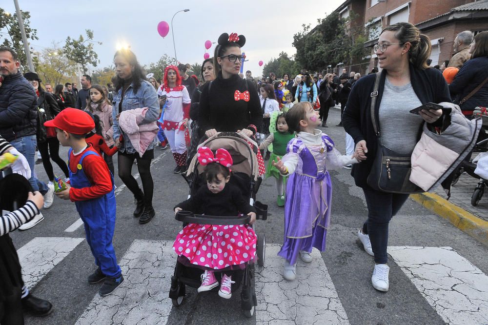 Un instante del carnaval en El Pla