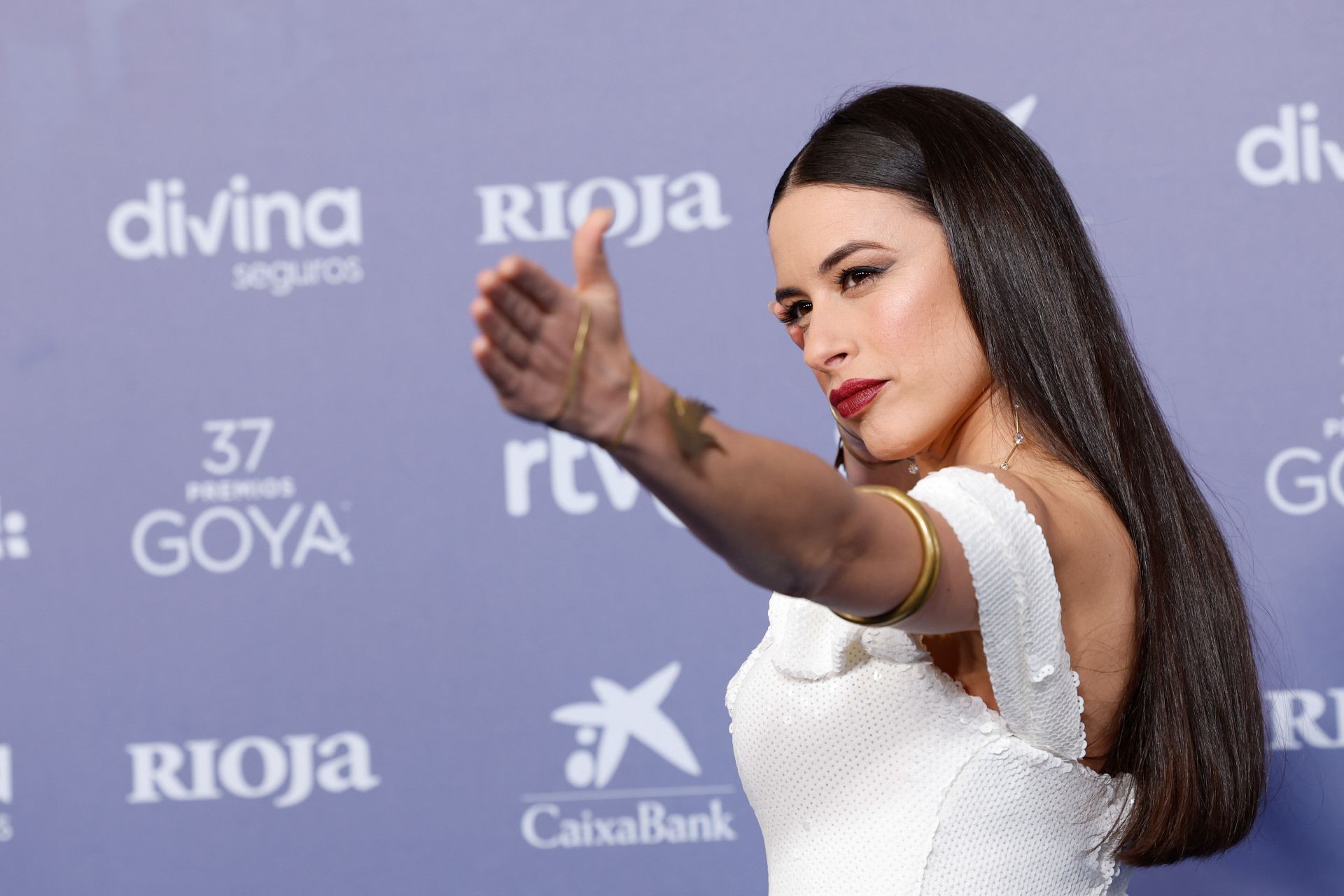 Blanca Paloma, en los Premios Goya 2023, en Sevilla