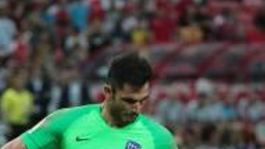 Adán se disfraza de Oblak y de Griezmann