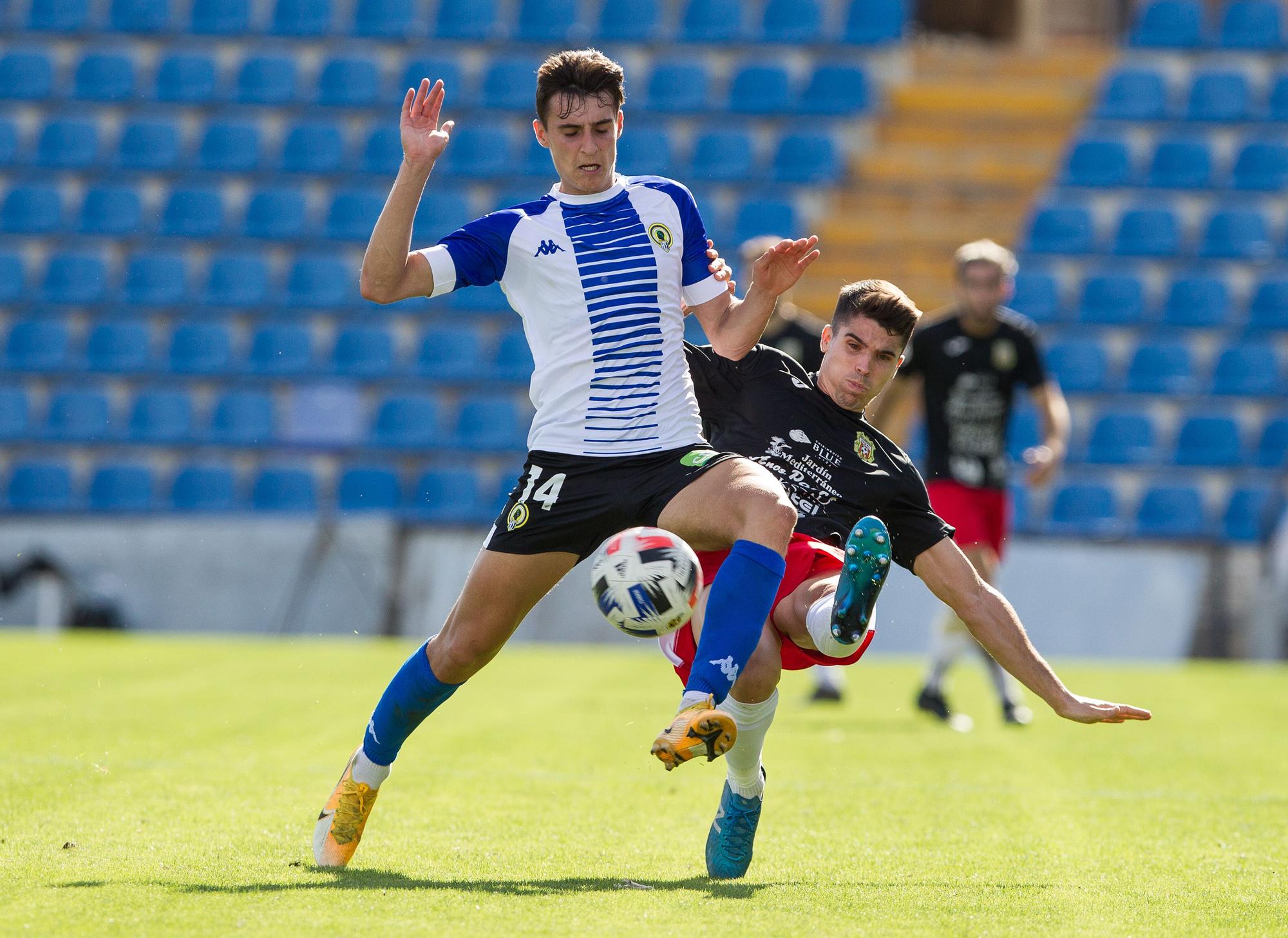 Las imágenes del partido Hércules - Peña Deportiva