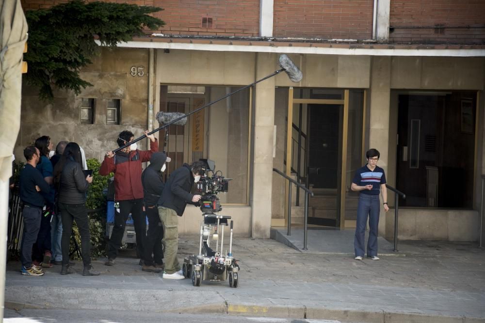 Rodatges «Las leyes de la frontera» a Manresa