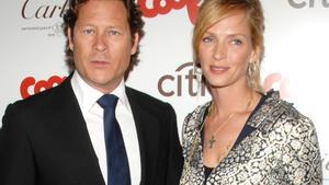 Una imagen de archivo de Uma Thurman y su exmarido, Arpad Busson, el 20 de abril del 2009.