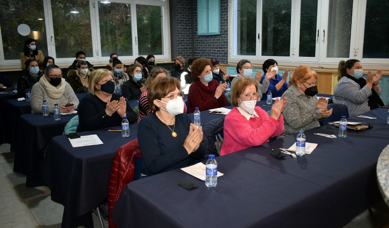 Asistentes al taller de aprovechamiento de alimentos.