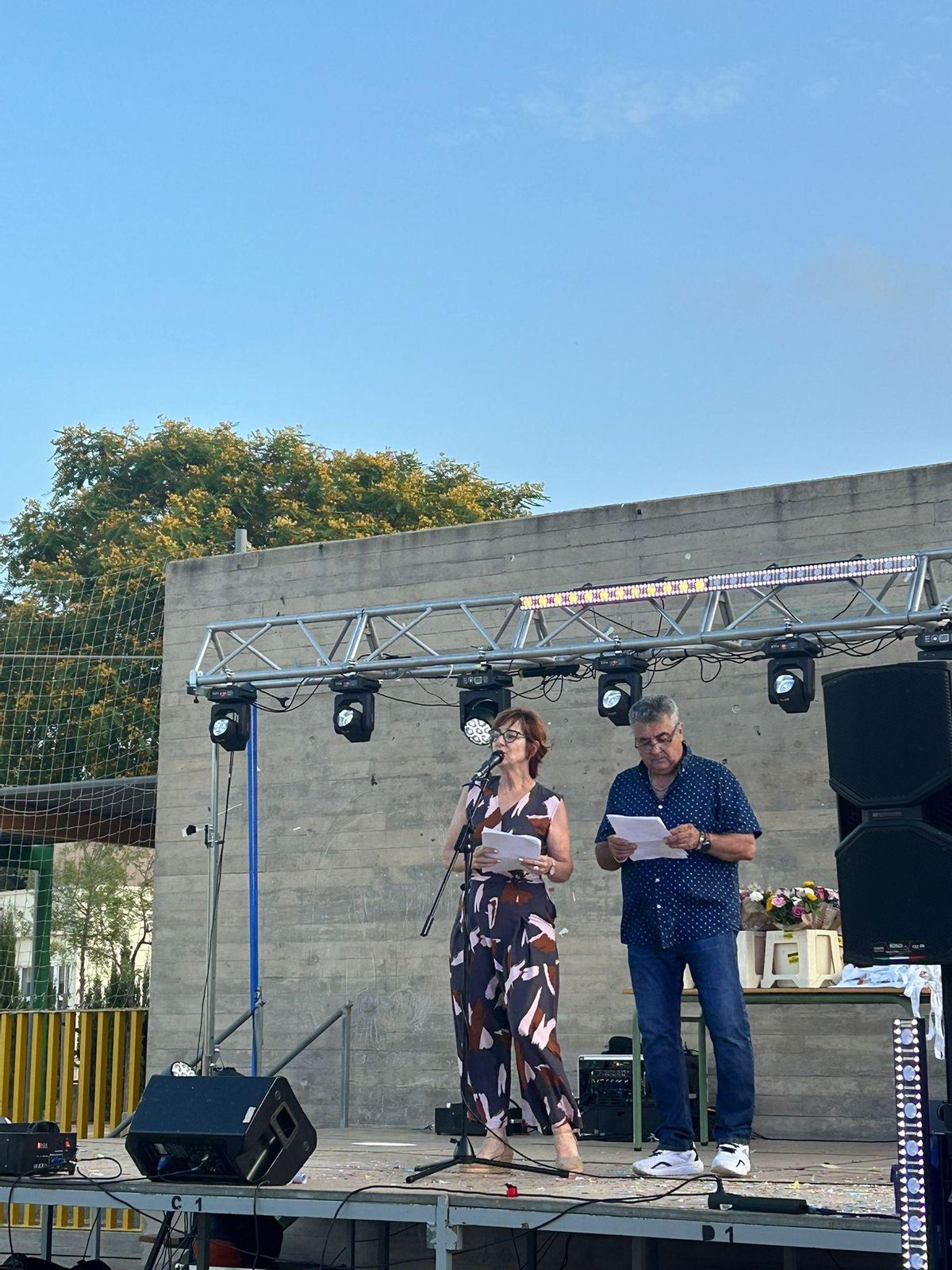 Discurso pronunciado por Luis Madrid y Cristina Marqués