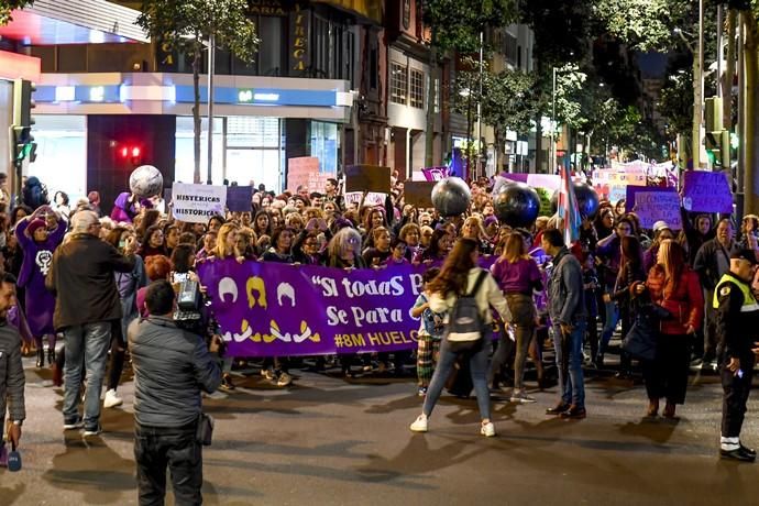 GENTE Y CULTURA 07-03-19  LAS PALMAS DE GRAN CANARIA. 8M Día Internacional de la Mujer. Manifestación por el 8M Día Internacional de la Mujer. FOTOS: JUAN CASTRO