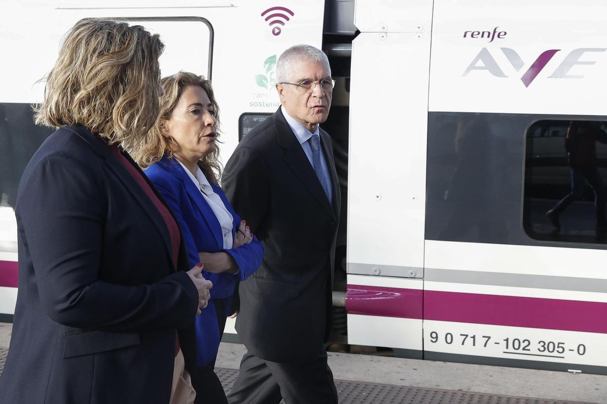 Raquel Sánchez celebra el 30 aniversari de l’AVE Madrid-Sevilla: «Va canviar la imatge que teníem d’Espanya»