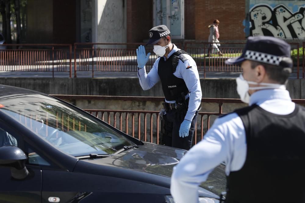 Més controls policials dintre de Girona