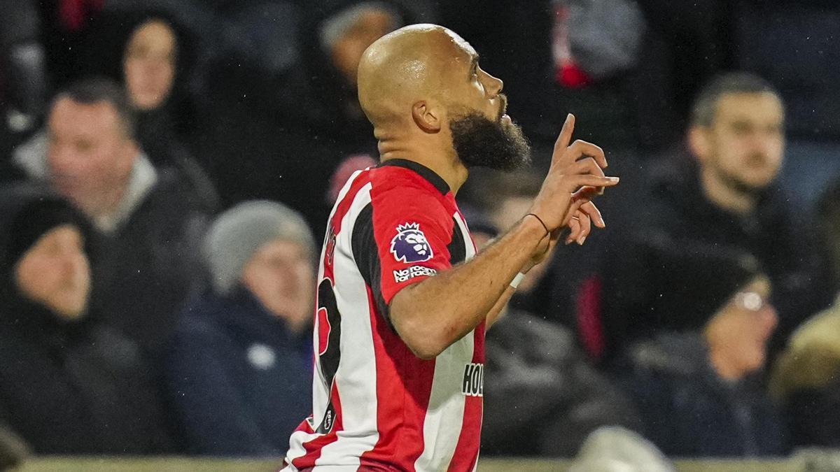 Mbeumo celebra su undécimo tanto en Premier