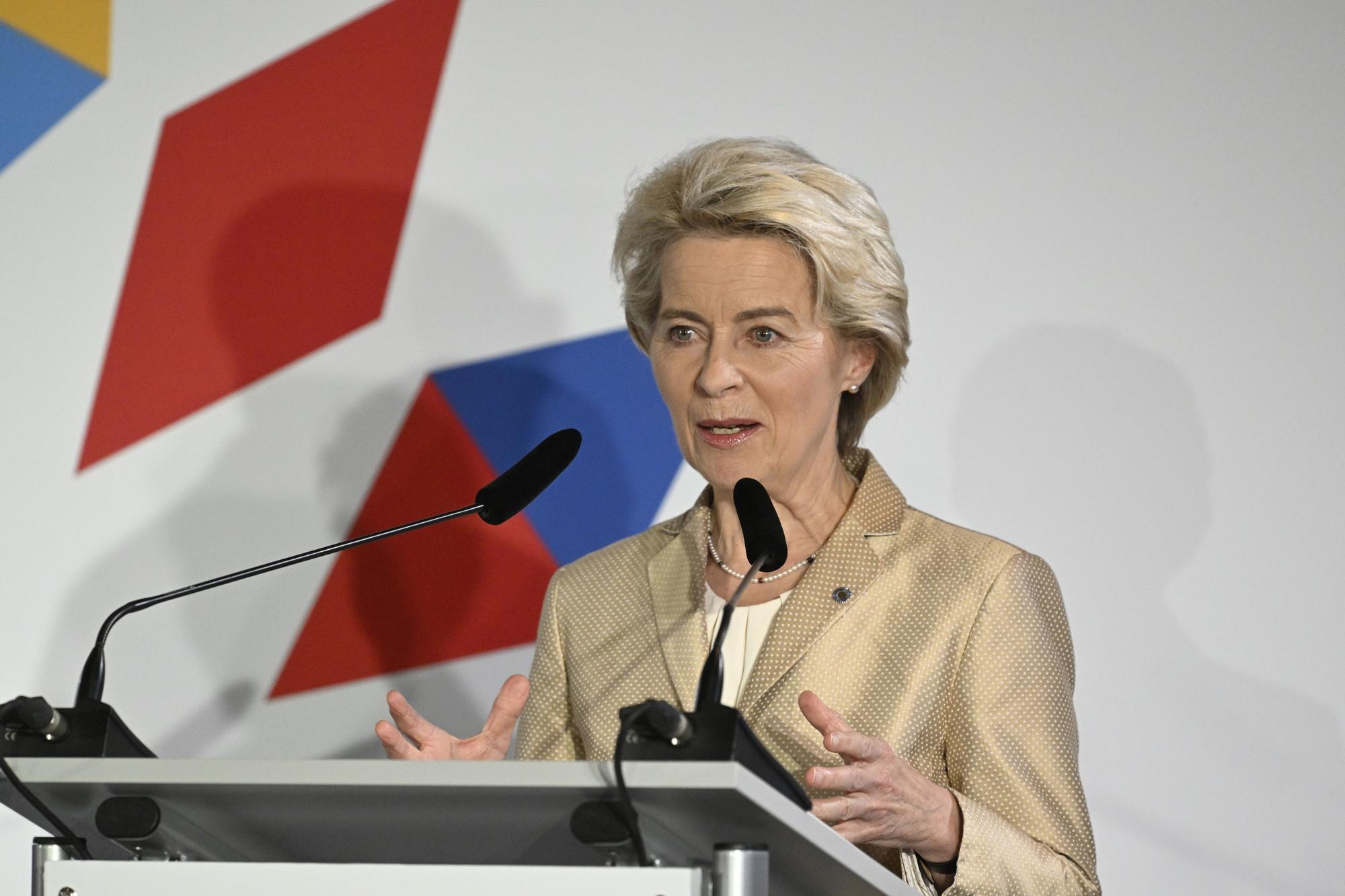 Ursula Von der Leyen, presidenta de la Comisión Europea